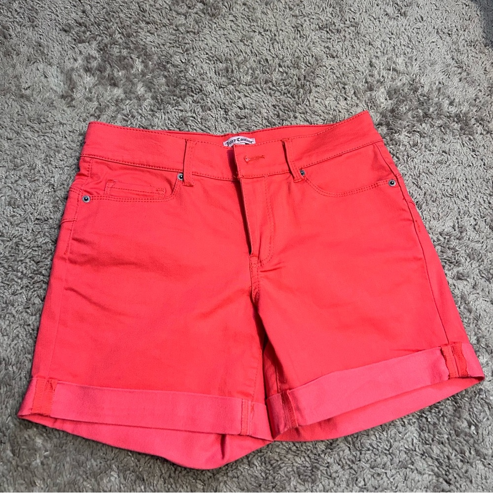 Juicy Couture Orange Shorts (2)